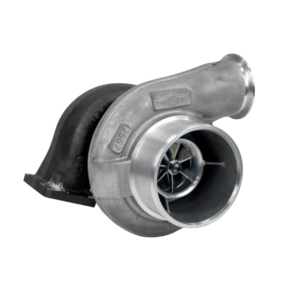 The PDI Big Boss Turbo is made as an upgrade for most CAT engines with serial number prefixes 5EK, 6TS, 1LW, 1MM, 6NZ, 7CZ, and MBN. Quicker spool-up time gives you better throttle response and can help with fuel economy. Features our HSM type exhaust housing sized at 1.32. Made to support most stock engine horsepower to one with small modifications up to 600hp.